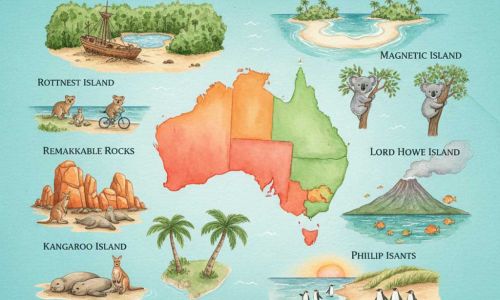 Turismo in Australia 26 Isole Australiane da Sogno