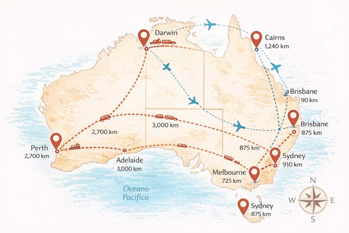 Come muoversi in Australia