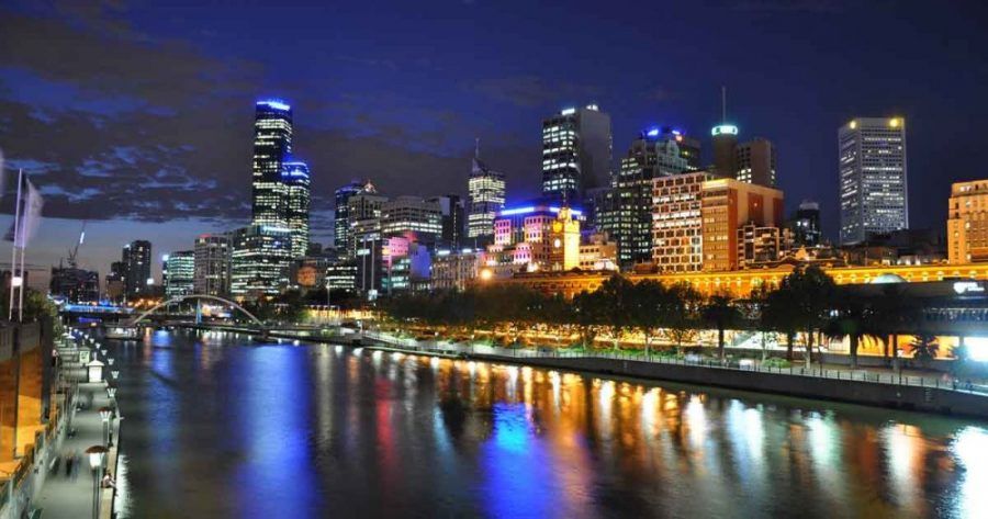 città australiane Melbourne