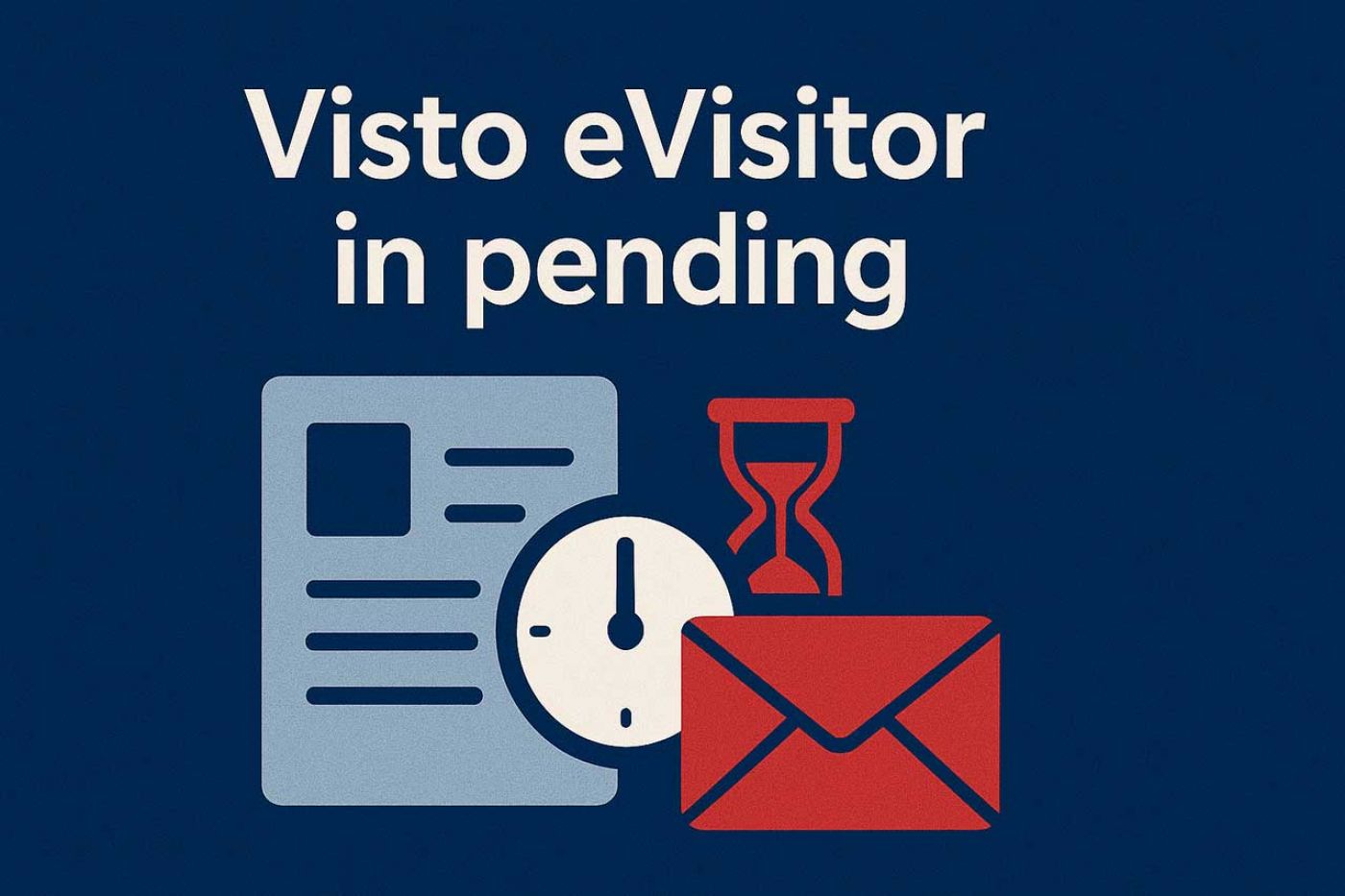 Visto eVisitor in pending