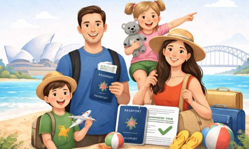 Viaggiare in Australia con bambini