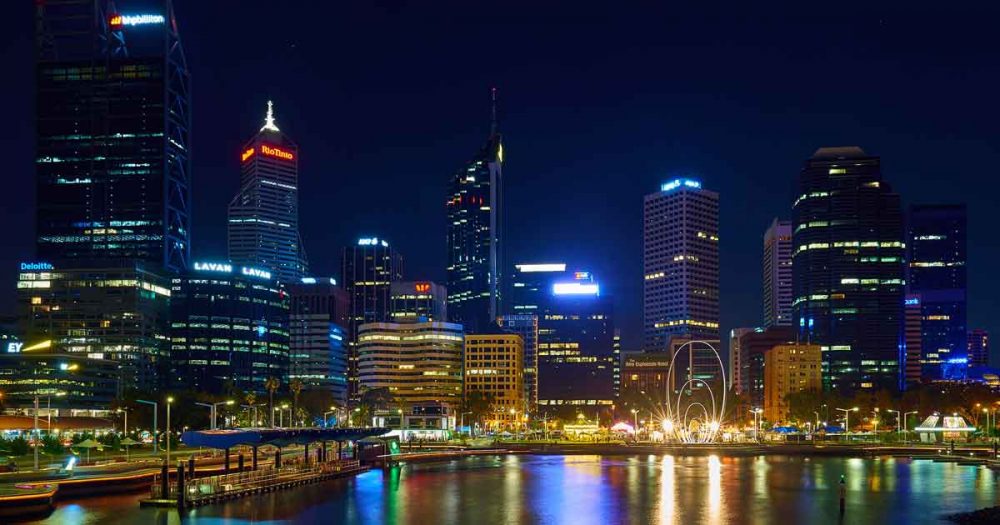 Perth di notte