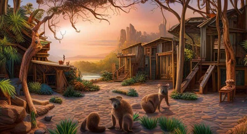 la fauna e gli animali selvatici in Australia animali selvatici in Australia