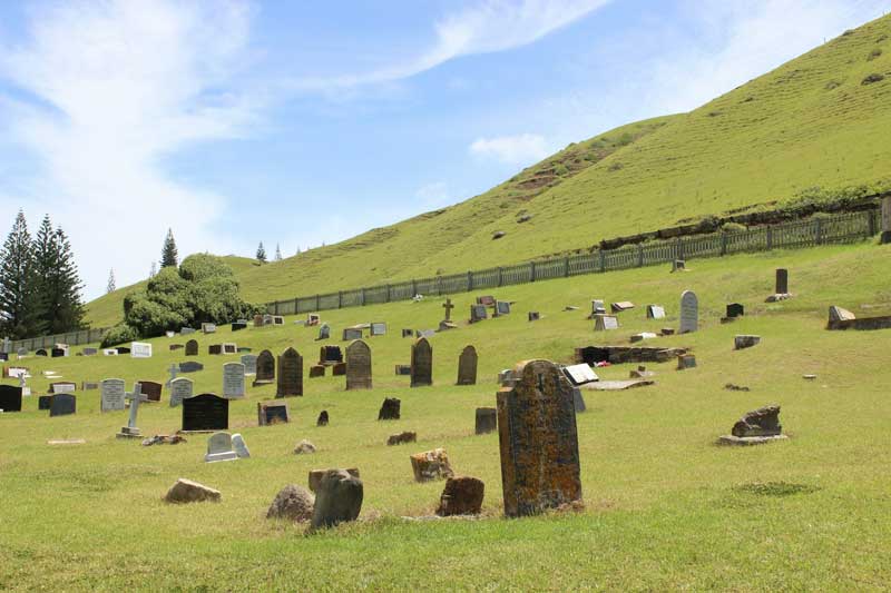 Il Vecchio Cimitero di Norfolk Island 