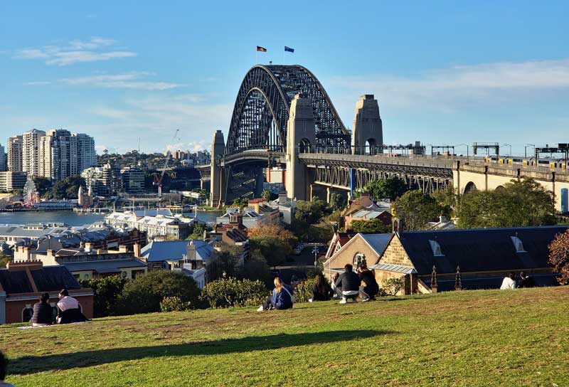 Observatory Hill: la baia dall’alto Observatory Hill: la baia dall’alto