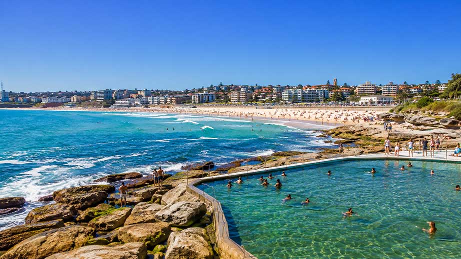 Estate in Australia: dicembre, gennaio e febbraio Estate in Australia con spiaggia, sole e clima caldo nelle città costiere