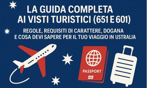 Visti Turistici Australia eVisitor ETA Regole di Ingress