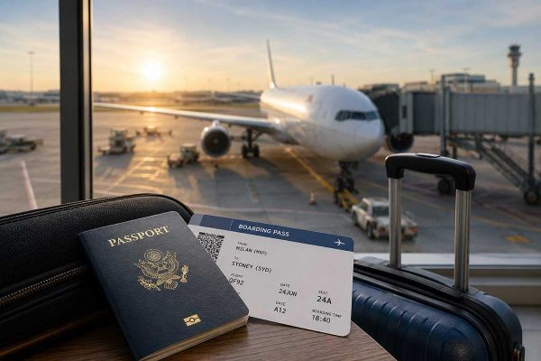 Approfondimenti Australia: visti e consigli pratici 9 Voli economici per l’Australia con biglietto aereo, aeroporto e viaggio internazionale